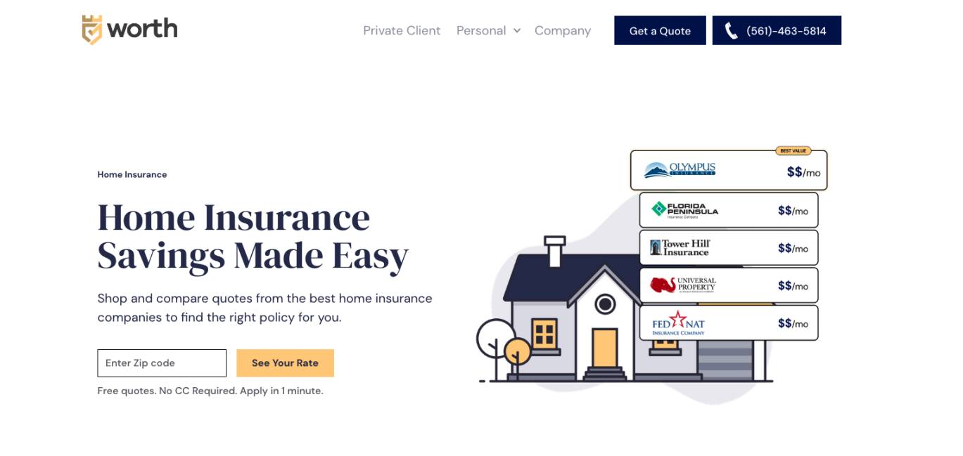 Shop & Compare Home Insurance Quotes Online